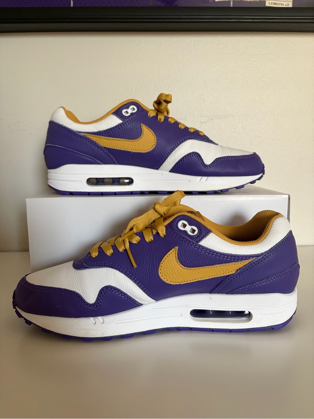 Nike Air Max 1 Custom (“By You” NikeiD Series), Used (Size US Men’s 10.0) - Picture 2 of 7